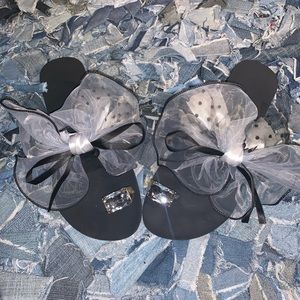 Black & White Bow Sandals